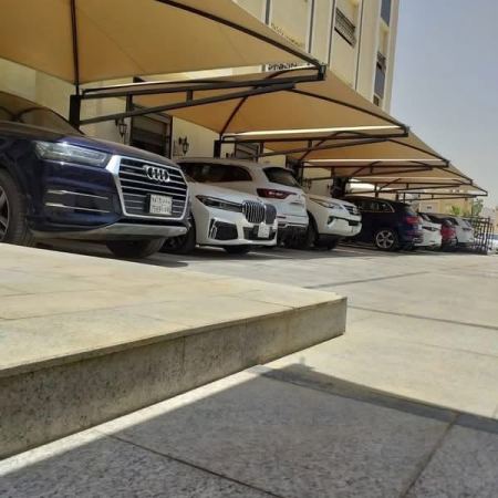 تركيب مظلات سيارات حديثة بالجنوب وابها